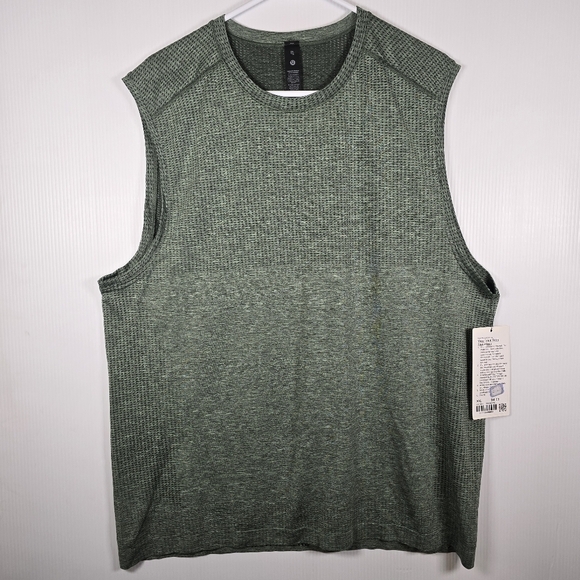NWT Lululemon Men's Metal Vent Tech Sleeveless Shirt Updated Fit Size XXL - Picture 2 of 12
